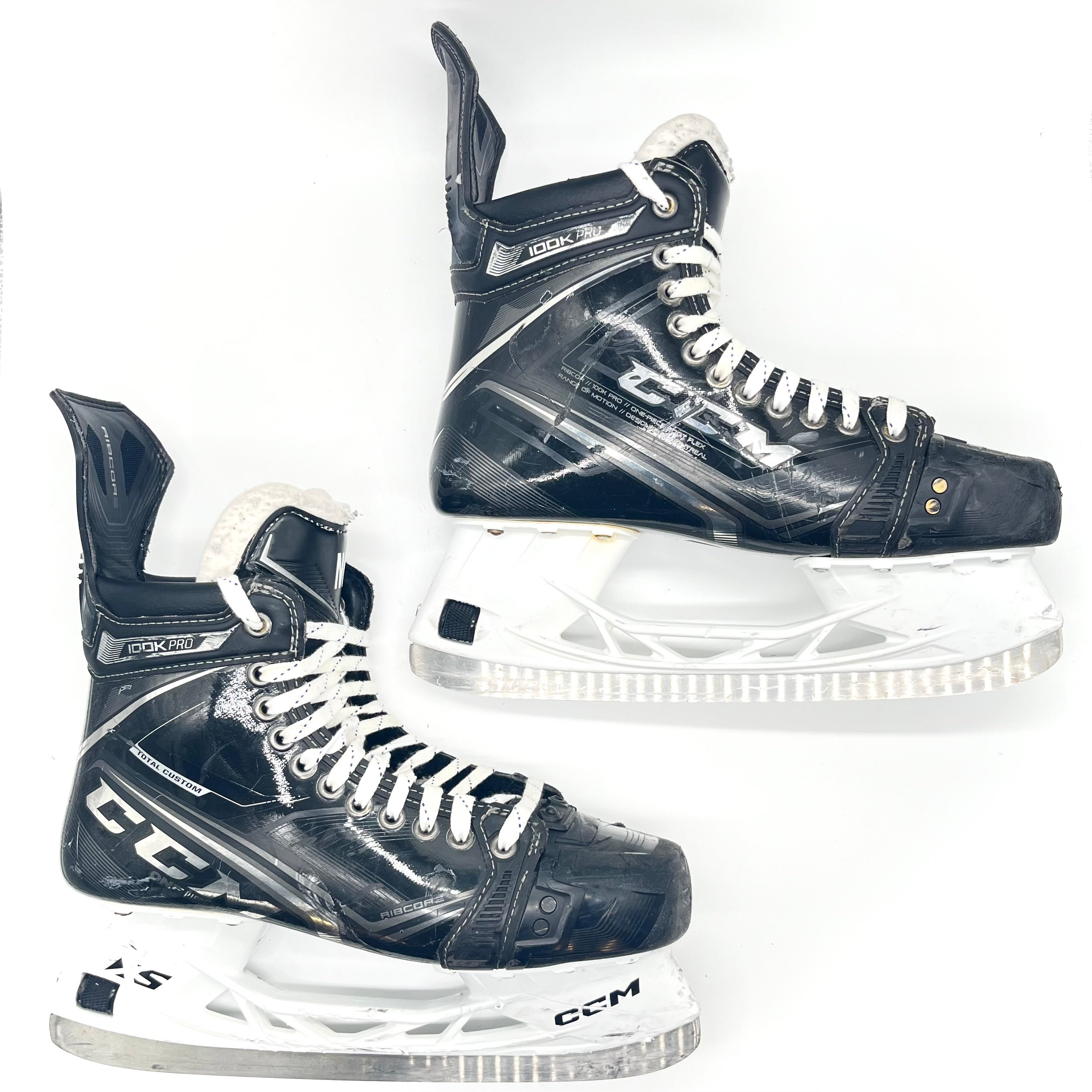 CCM Ribcor 100K Pro - Patins de hockey Pro Stock d'occasion - Taille 10,25